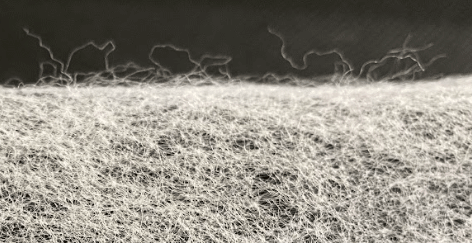 Polyolefin fiber (HOP type) 100% wet-laid nonwoven fabric – low basis weight (4 g/㎡)
